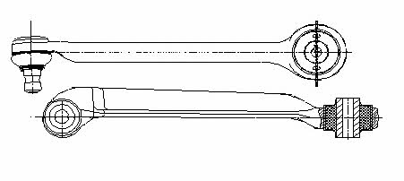 Lemforder 022 290 074 504 Suspension arm front upper left 022290074504