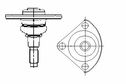 Lemforder 11633 05 Ball joint 1163305