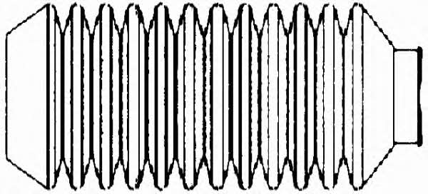 Lemforder 15317 01 Steering rack boot 1531701