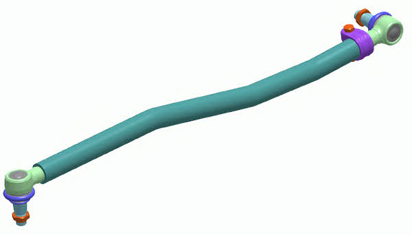 Lemforder 24244 01 Centre rod assembly 2424401 2424401 Lemforder Centre rod assembly