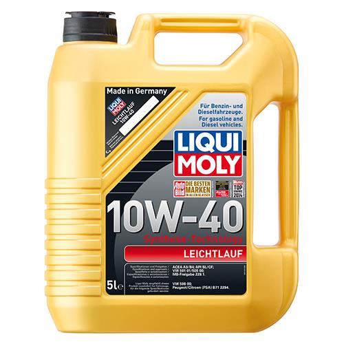 Engine oil Liqui Moly Leichtlauf 10W-40, 5L Liqui Moly 9502