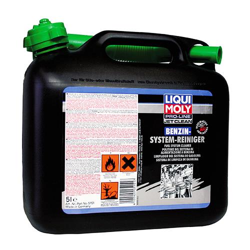 Liquid for cleaning gasoline injection systems Liqui Moly Pro Line JetClean Benzin System Reiniger, 5 l Liqui Moly 5151