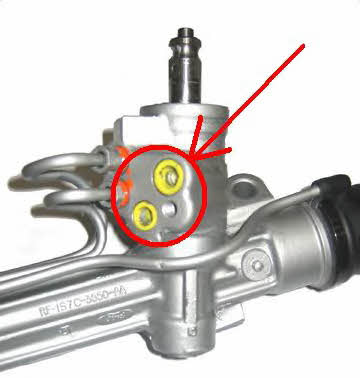 Rack and pinion steering Ford Mondeo: 01283501 Lizarte Power Steering