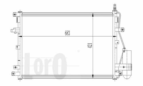 Loro 052-016-0005 Cooler Module 0520160005