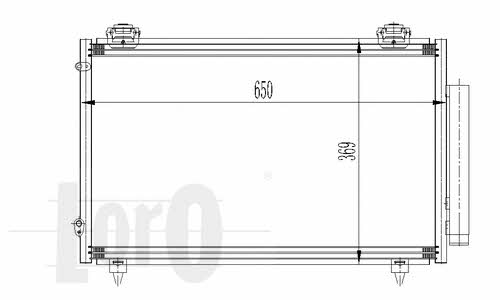 0510160012 Loro AC Condenser