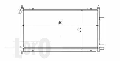 0180160014 Loro AC Condenser