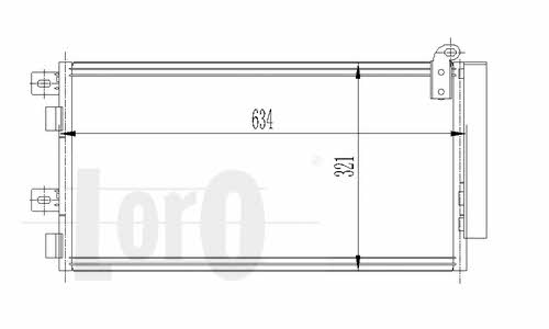 0040160019 Loro AC Condenser