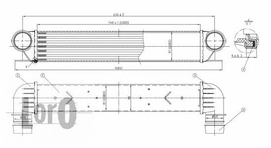 0040180005 Loro Intercooler, charger