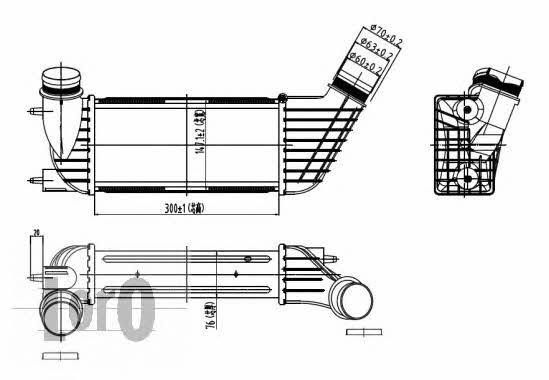 0090180002 Loro Intercooler, charger