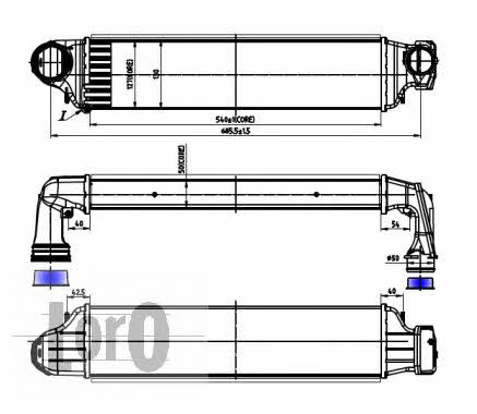 0040180002 Loro Intercooler, charger