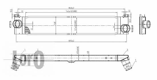 0160180006 Loro Intercooler, charger