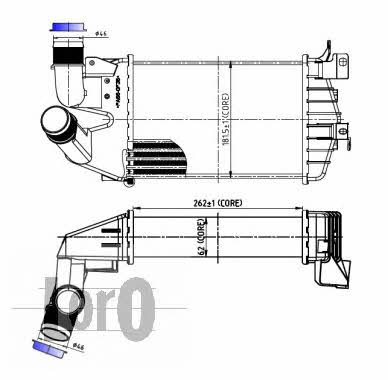0370180003 Loro Intercooler, charger