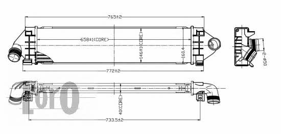 0170180007 Loro Intercooler, charger