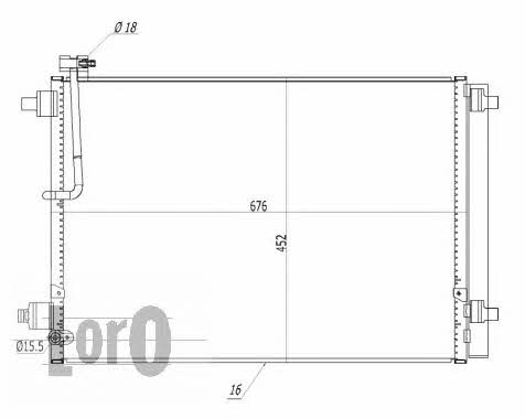 Loro 003-016-0010 Cooler Module 0030160010