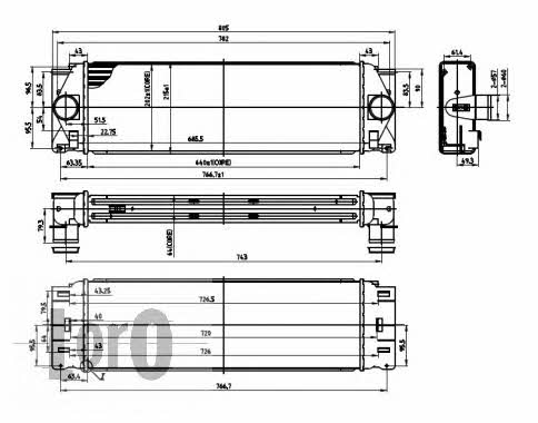 0540180009 Loro Intercooler, charger