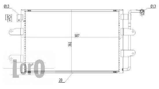 Loro 053-016-0010 Cooler Module 0530160010