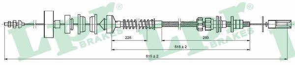 C0175C LPR Clutch cable