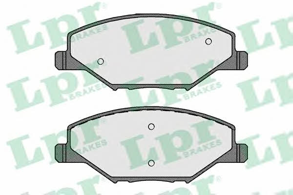 LPR 05P1795 Brake Pad Set, disc brake 05P1795