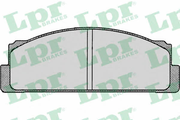 LPR 05P001 Brake Pad Set, disc brake 05P001