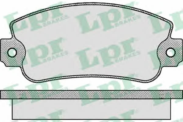 LPR 05P006 Brake Pad Set, disc brake 05P006