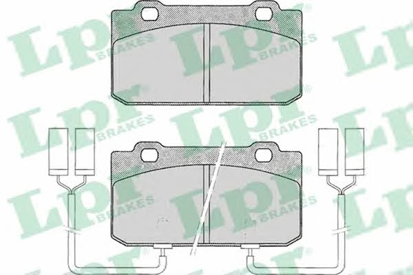 LPR 05P018 Brake Pad Set, disc brake 05P018