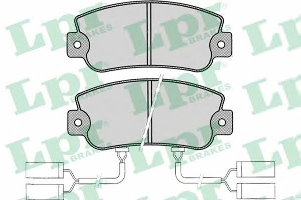 LPR 05P019 Brake Pad Set, disc brake 05P019