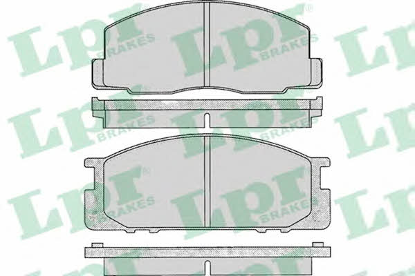 LPR 05P063 Brake Pad Set, disc brake 05P063
