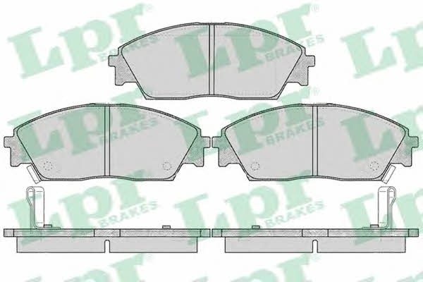 LPR 05P071 Brake Pad Set, disc brake 05P071