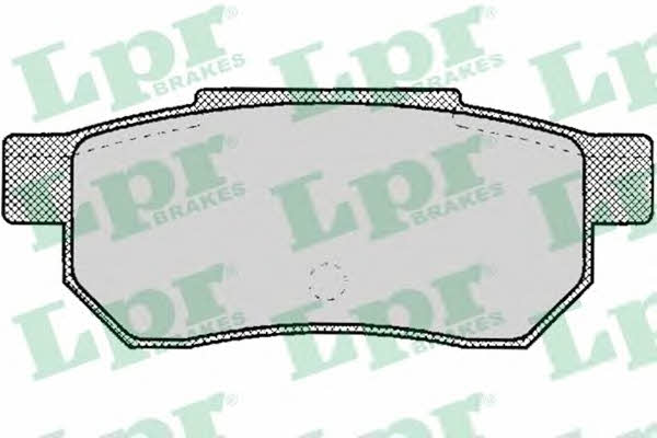 LPR 05P072 Brake Pad Set, disc brake 05P072