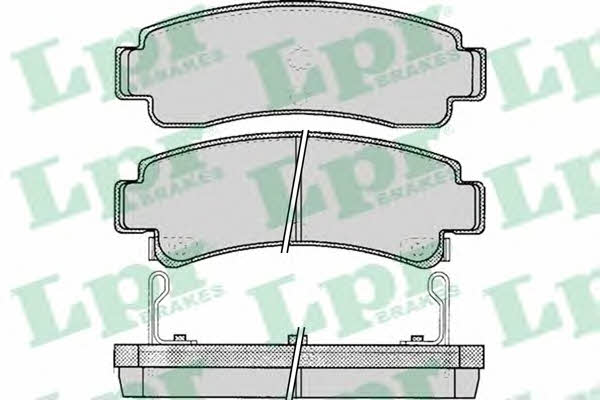 LPR 05P088 Brake Pad Set, disc brake 05P088