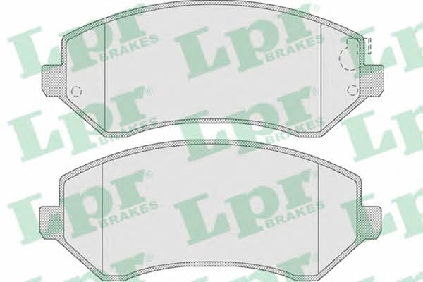 LPR 05P1005 Brake Pad Set, disc brake 05P1005