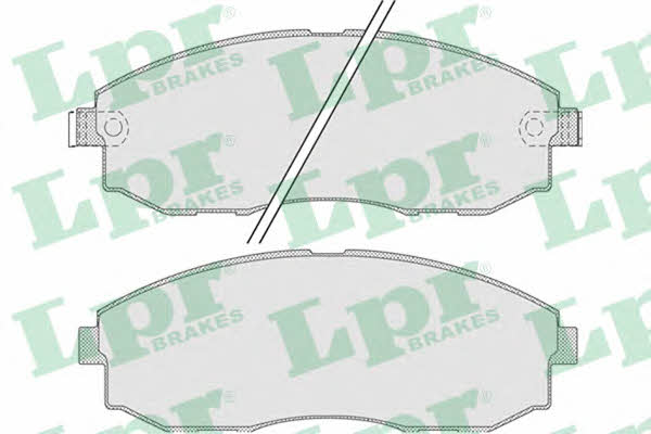 LPR 05P1015 Brake Pad Set, disc brake 05P1015