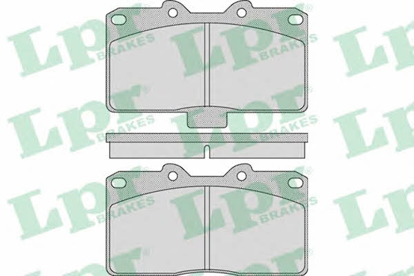 LPR 05P1026 Brake Pad Set, disc brake 05P1026