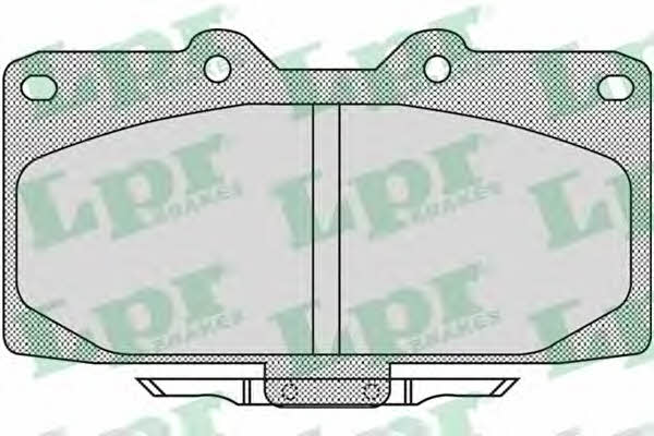 LPR 05P1027 Brake Pad Set, disc brake 05P1027