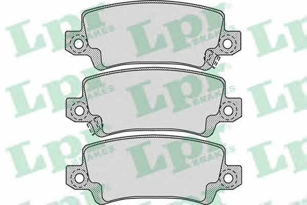LPR 05P1068 Brake Pad Set, disc brake 05P1068