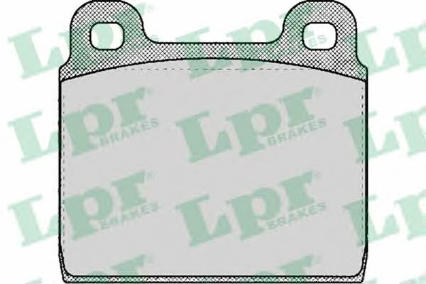 LPR 05P109 Brake Pad Set, disc brake 05P109