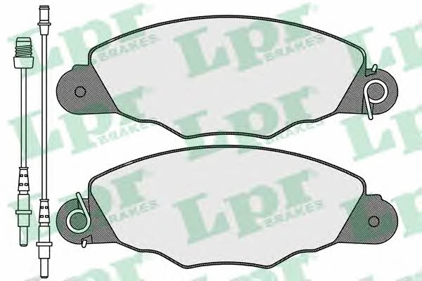 LPR 05P1103 Brake Pad Set, disc brake 05P1103