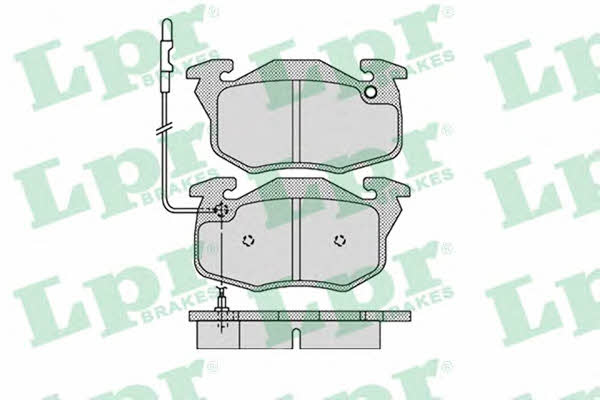 LPR 05P1108 Brake Pad Set, disc brake 05P1108