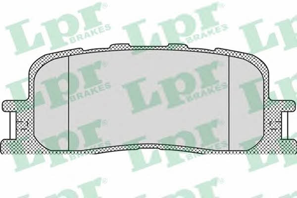 Disc brake pad set Chery Fora: 05P1115 LPR Brake pad set