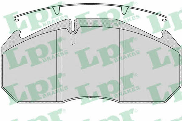 LPR 05P1162 Brake Pad Set, disc brake 05P1162