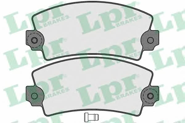 LPR 05P117 Brake Pad Set, disc brake 05P117