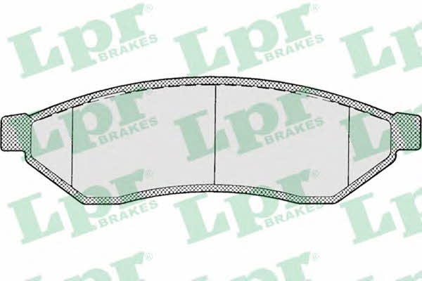 LPR 05P1198 Brake Pad Set, disc brake 05P1198