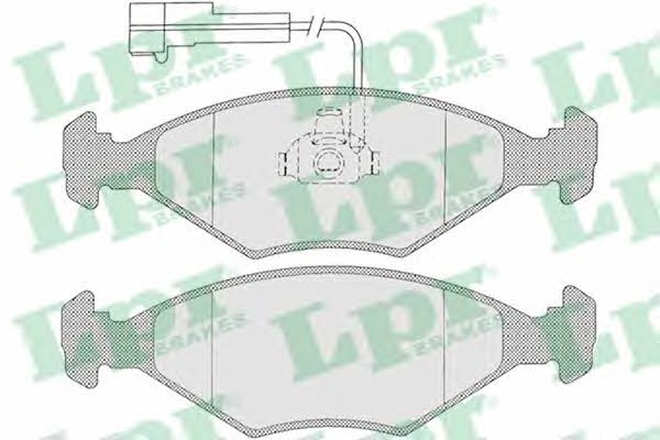 LPR 05P1203 Brake Pad Set, disc brake 05P1203