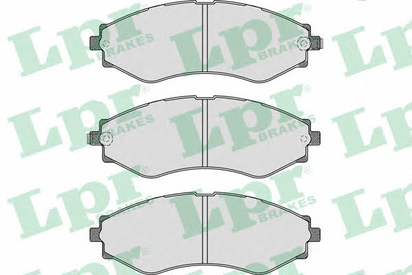 LPR 05P1209 Brake Pad Set, disc brake 05P1209