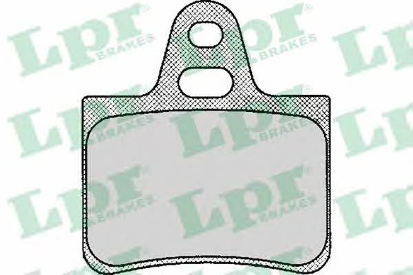 LPR 05P122 Brake Pad Set, disc brake 05P122
