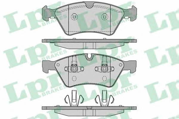 LPR 05P1253 Brake Pad Set, disc brake 05P1253
