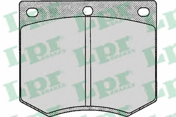 LPR 05P126 Brake Pad Set, disc brake 05P126