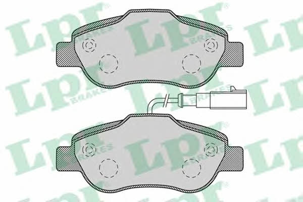 LPR 05P1263 Brake Pad Set, disc brake 05P1263
