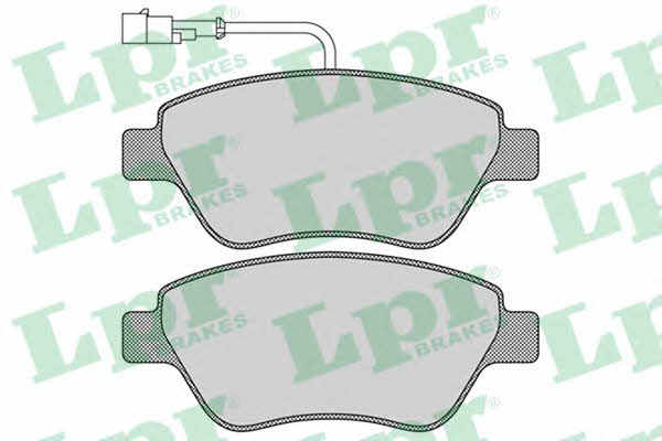 LPR 05P1266 Brake Pad Set, disc brake 05P1266