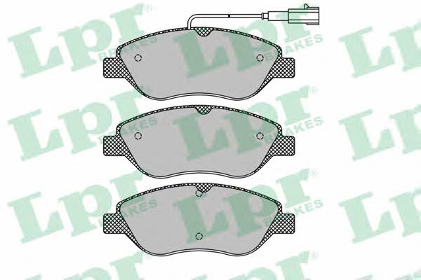 LPR 05P1267 Brake Pad Set, disc brake 05P1267